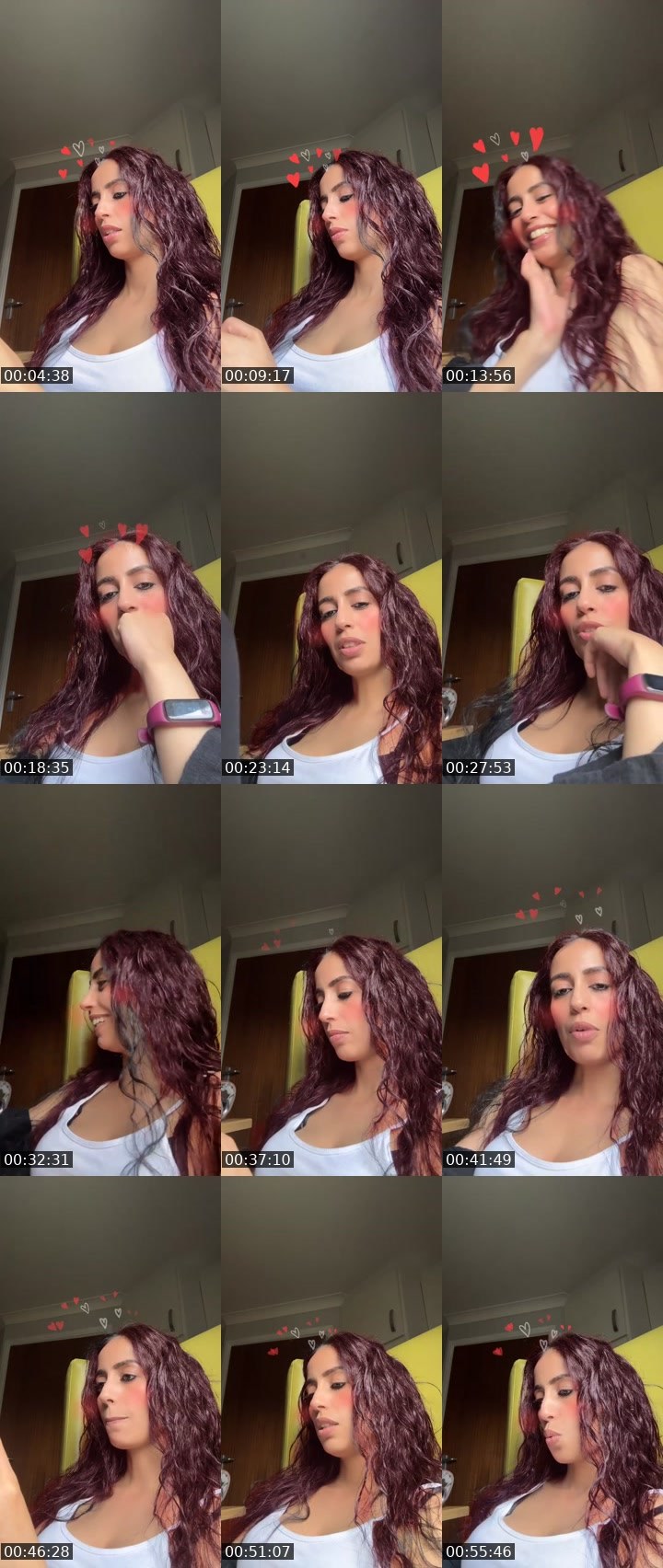 Contact-sheet preview of 𝐌𝐘𝐒𝐓𝐄𝐑𝐘 🐝's Liveme recording