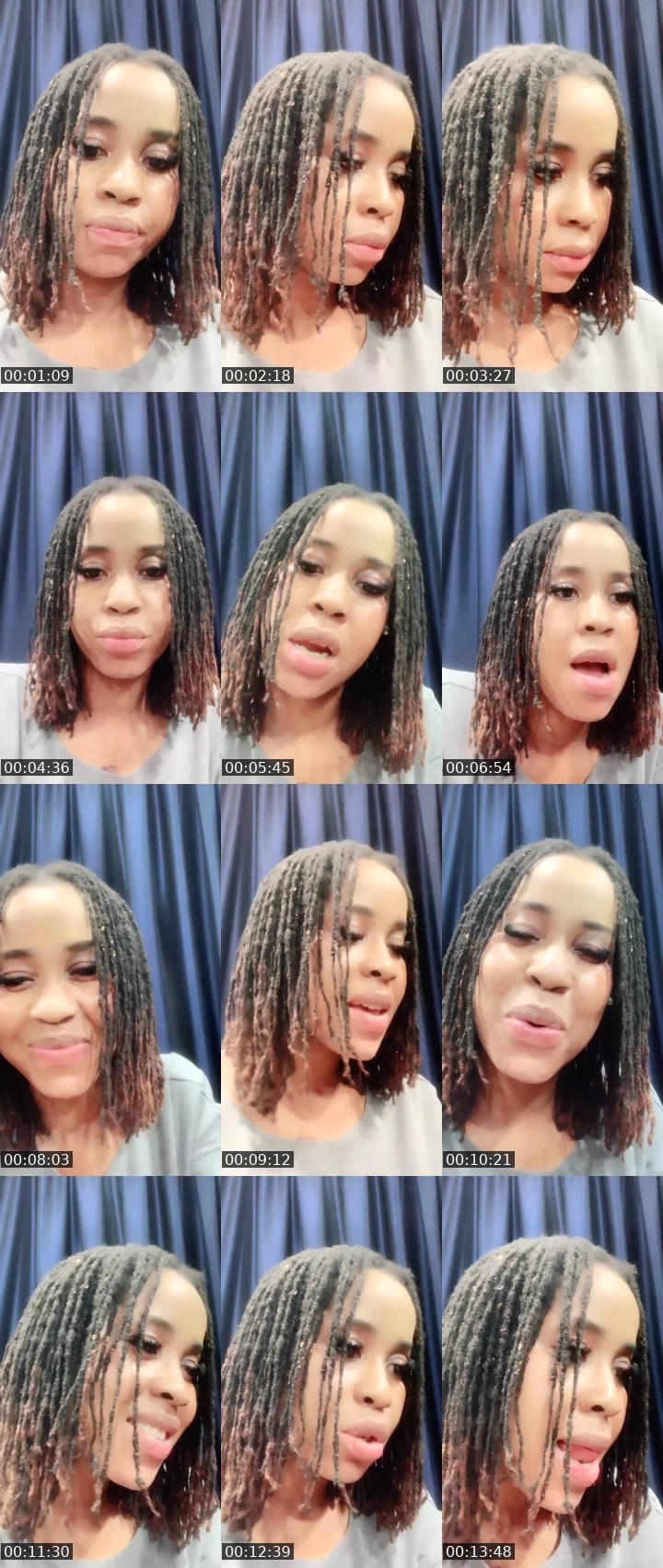 Contact-sheet preview of 🍑Curvy Goddess's Liveme recording