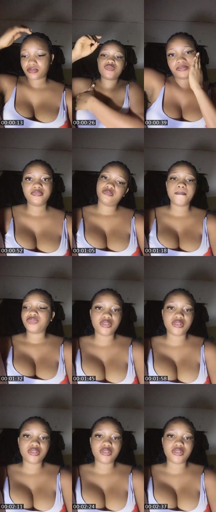 Contact-sheet preview of Vanessa🥰🥰's Liveme recording