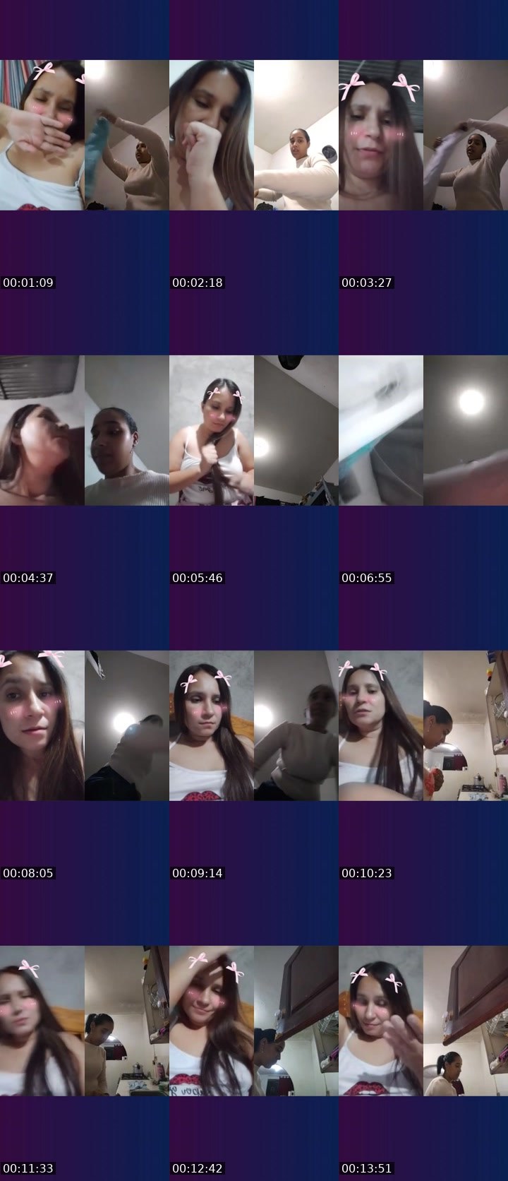 Contact-sheet preview of 17k💎𝓛𝓾✨'s Liveme recording