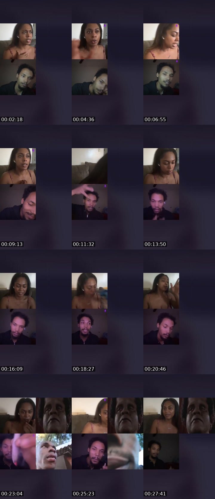Contact-sheet preview of 🥛MILK🥛's Liveme recording