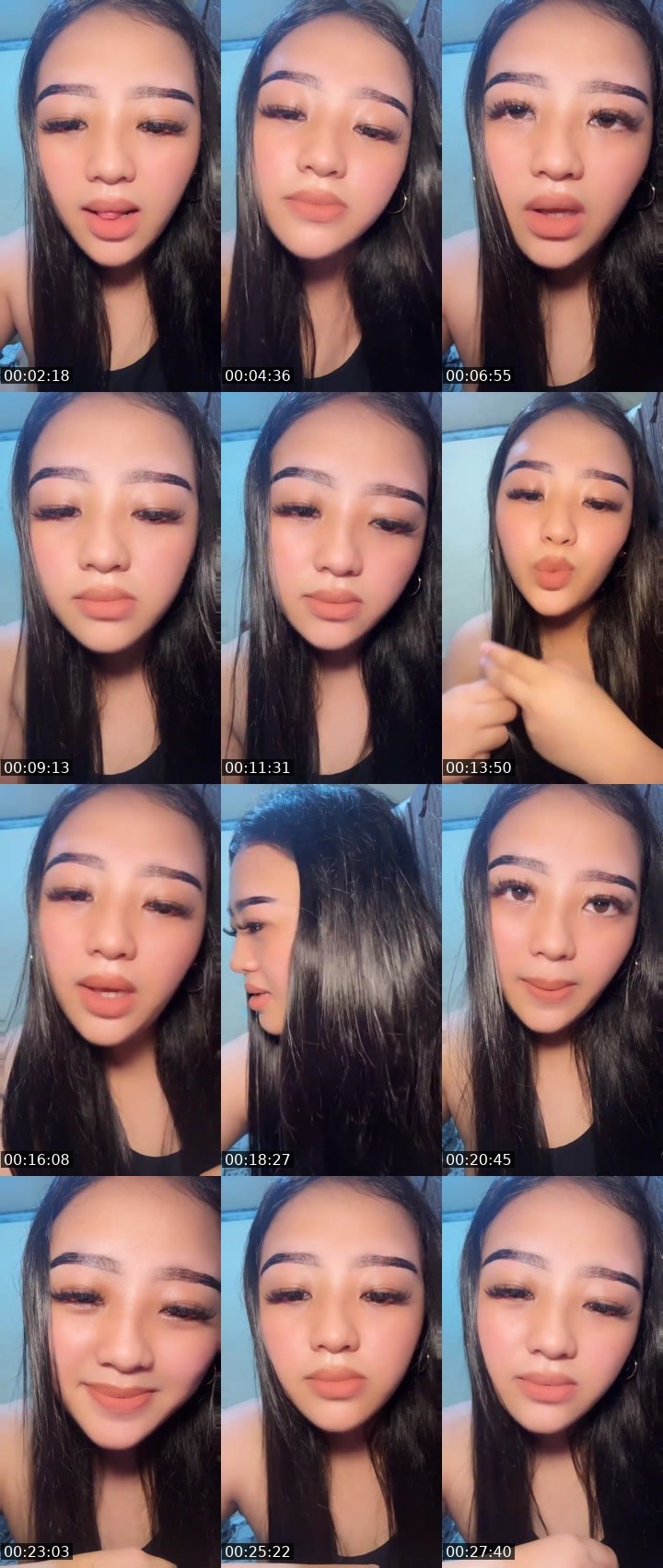 Contact-sheet preview of 👸🏻Stacey🫧㋡'s Liveme recording