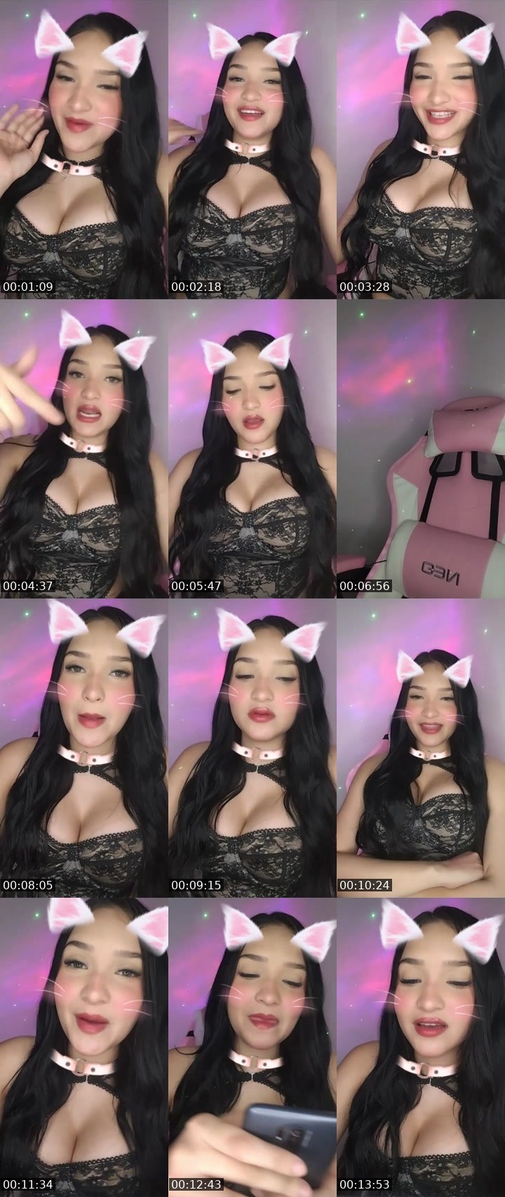 Contact-sheet preview of LaProstitutaDelJoker's Liveme recording
