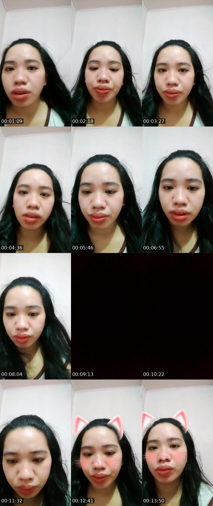 Contact-sheet preview of rose jn🍓🍰's Liveme recording