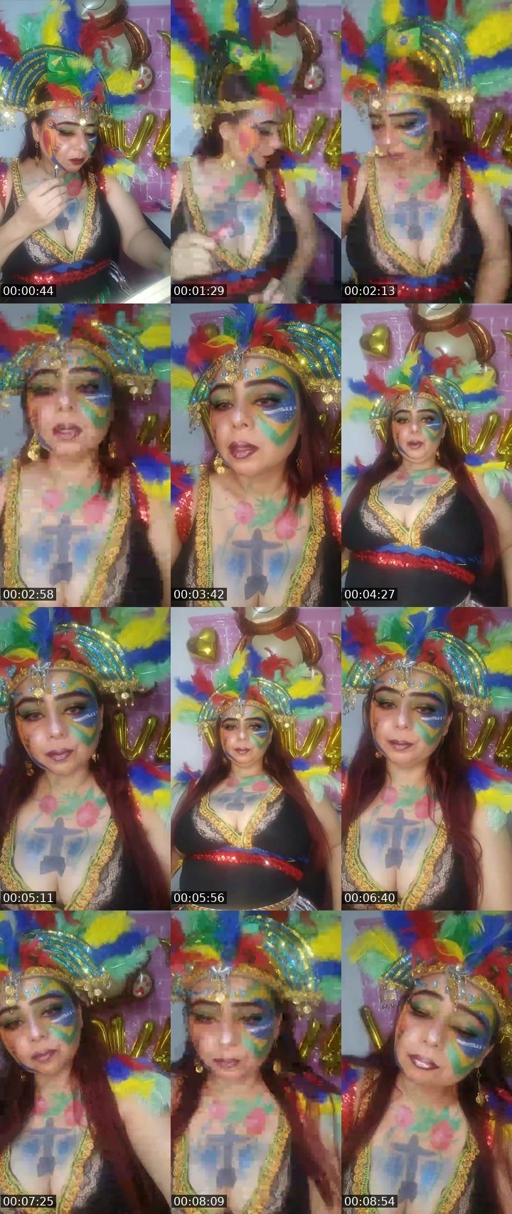 Contact-sheet preview of 🌪️🪩ALEXITAⓇ👑🪽's Liveme recording