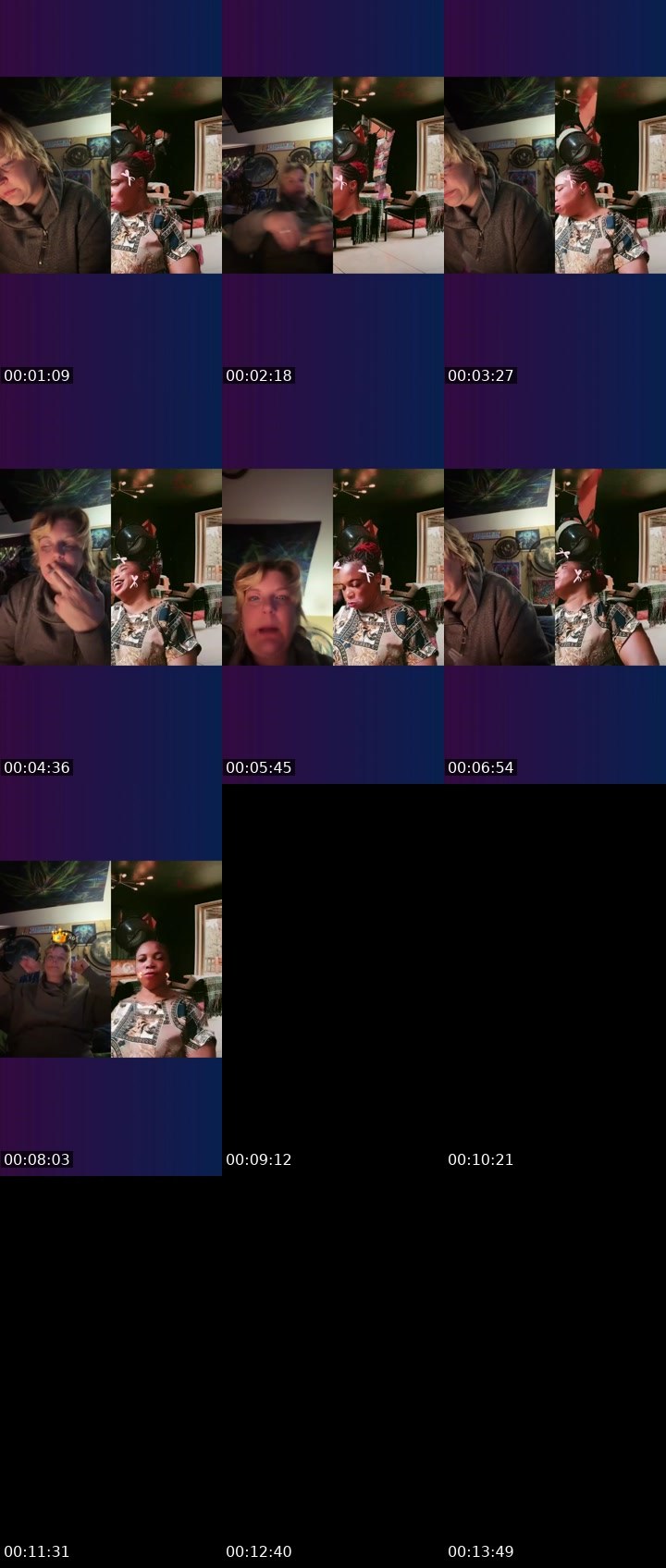 Contact-sheet preview of 🧩⃤ɱ ʝ❌⭕️b̶un̶n̶y̶🐇's Liveme recording