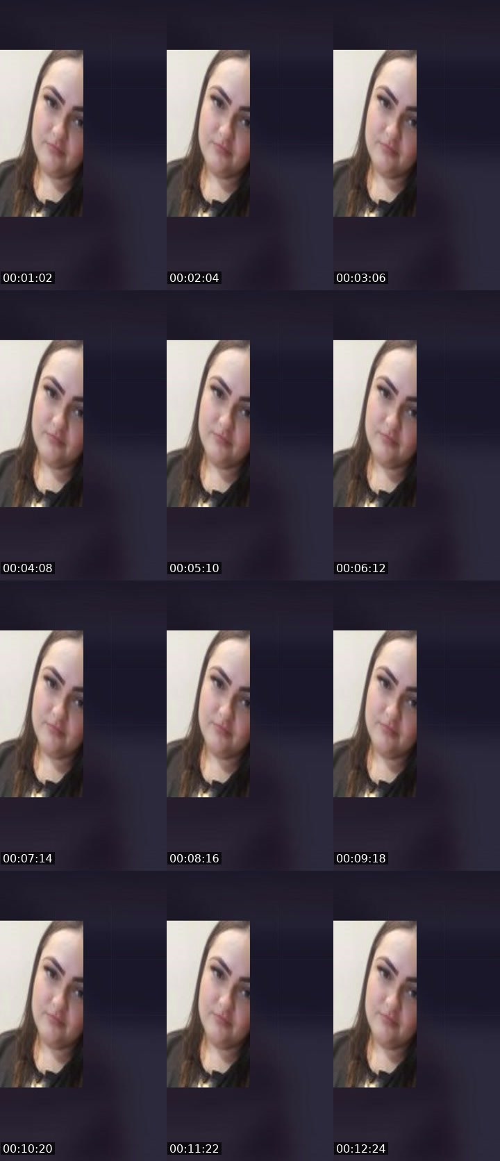 Contact-sheet preview of Jeniffer🔥⃤'s Liveme recording