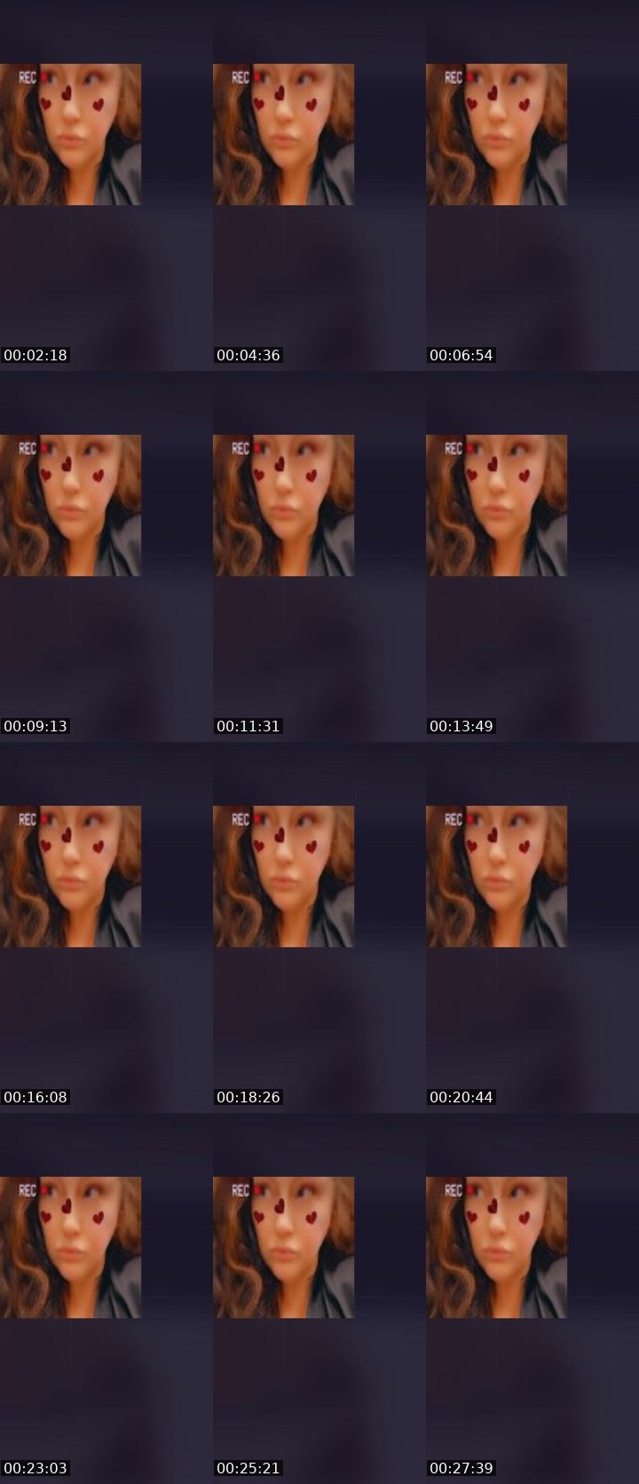 Contact-sheet preview of Mz.Pleasure🌿's Liveme recording