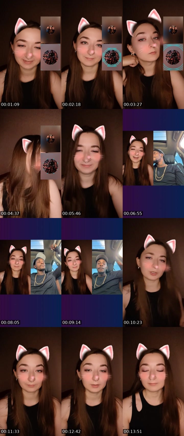 Contact-sheet preview of ꋊҽʂʂα 🧡 ℄'s Liveme recording