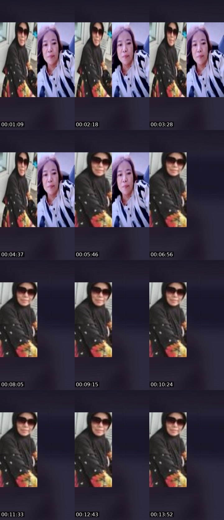 Contact-sheet preview of Tinah Rosari's Liveme recording