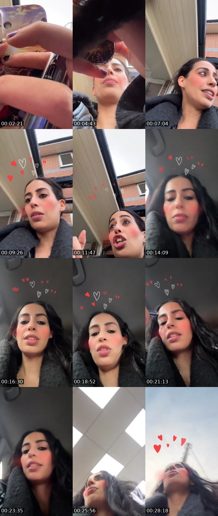 Contact-sheet preview of 𝐌𝐘𝐒𝐓𝐄𝐑𝐘 🐝's Liveme recording