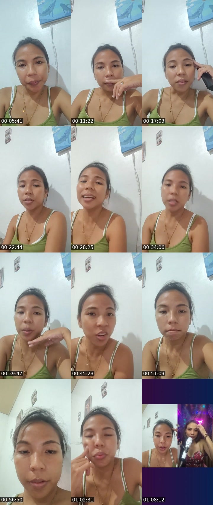 Contact-sheet preview of 🏆 Avah 🍑's Liveme recording