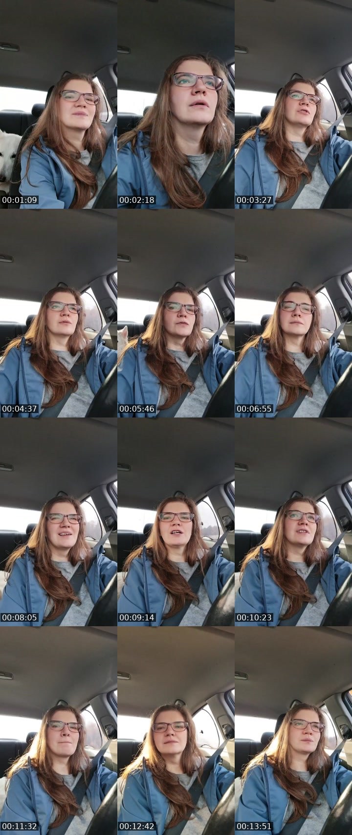 Contact-sheet preview of Selena Lyra's Liveme recording