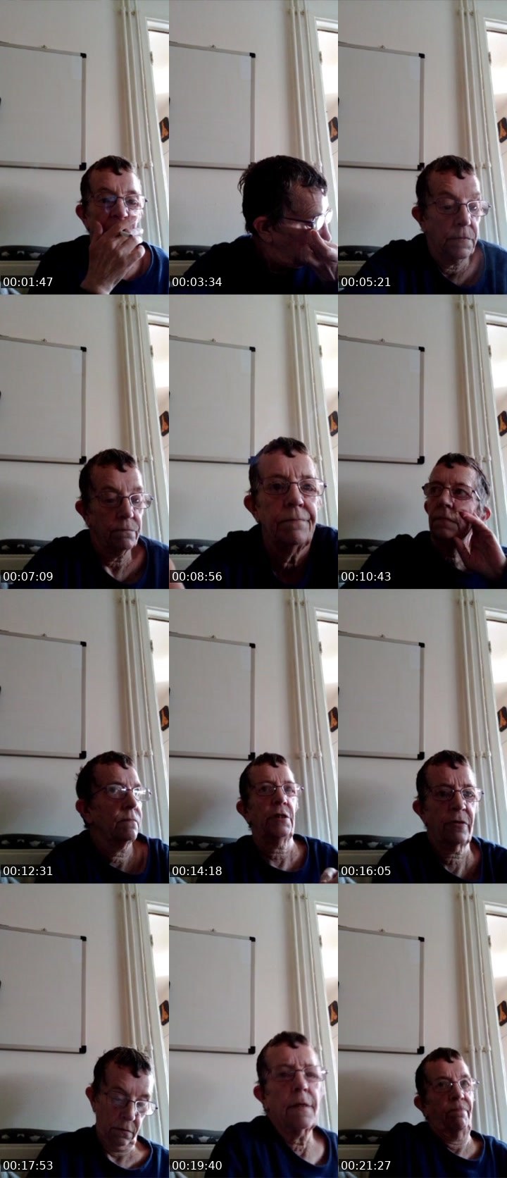 Contact-sheet preview of MUSKETEER MUM's Liveme recording
