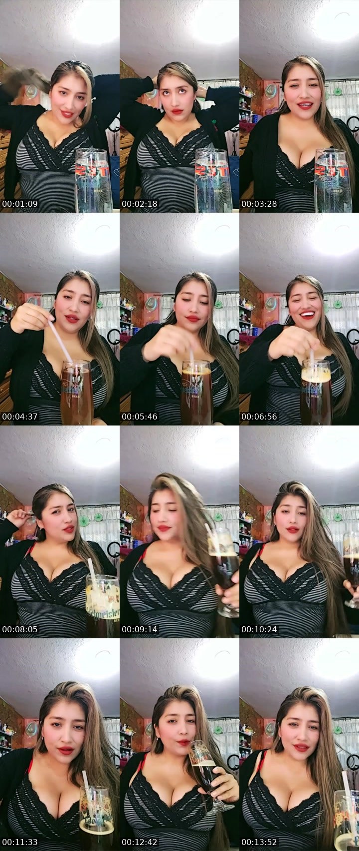 Contact-sheet preview of 🌐👻𝓓ulce🍒's Liveme recording