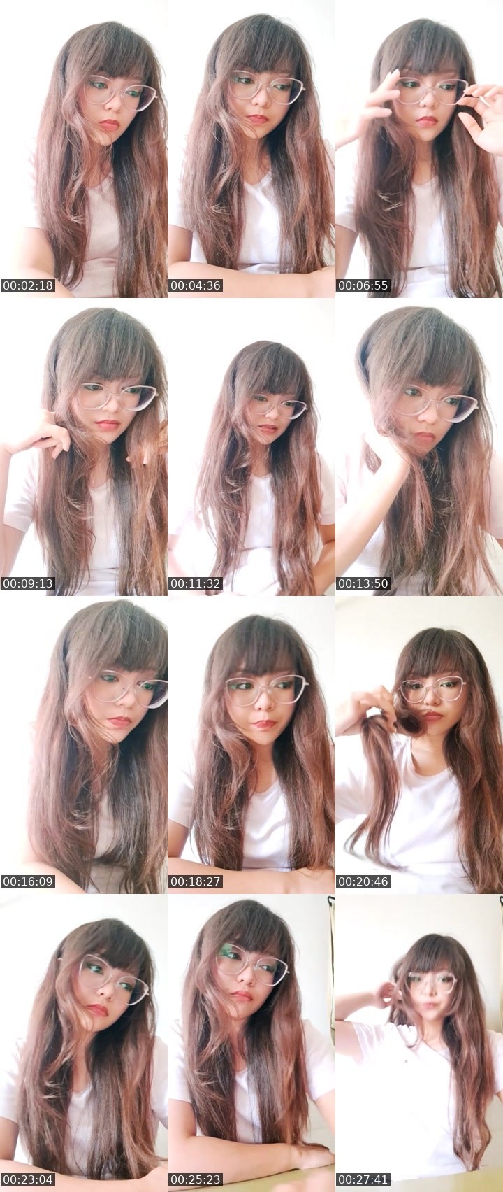 Contact-sheet preview of 👸charastelle 🔮's Liveme recording