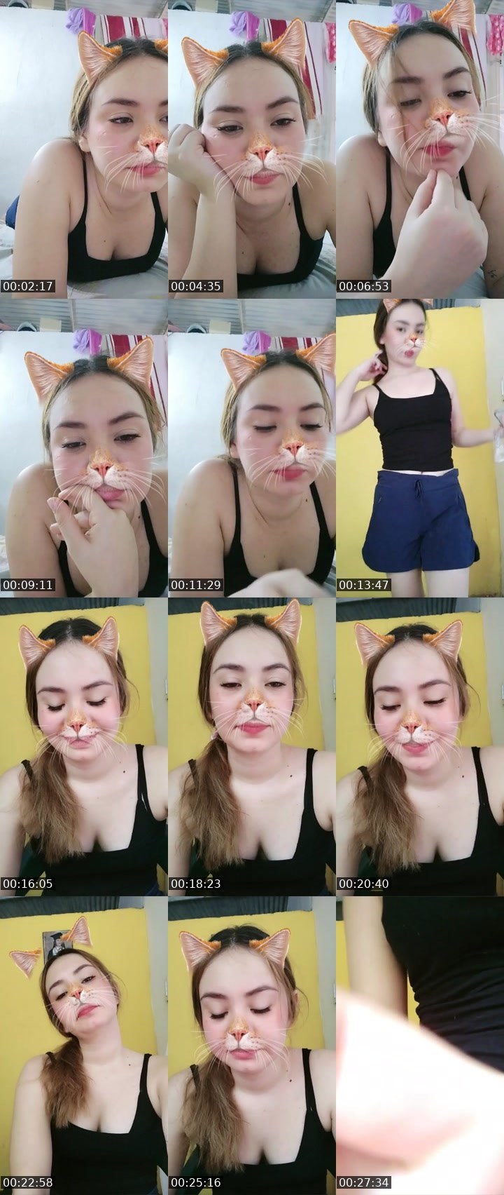 Contact-sheet preview of 🫧𝓡𝑜ᔕꫀ🪽's Liveme recording