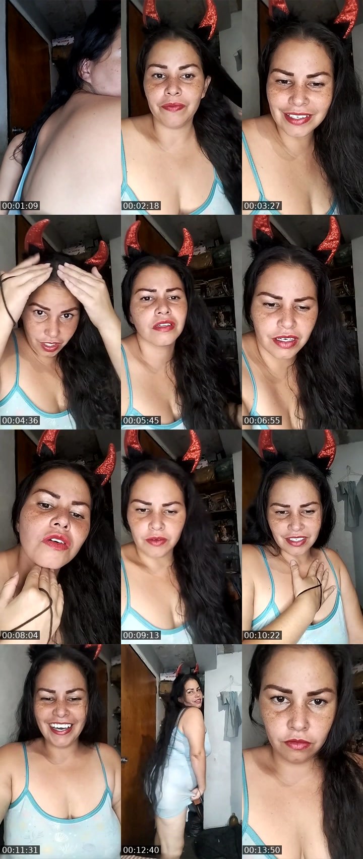 Contact-sheet preview of lisett👑's Liveme recording