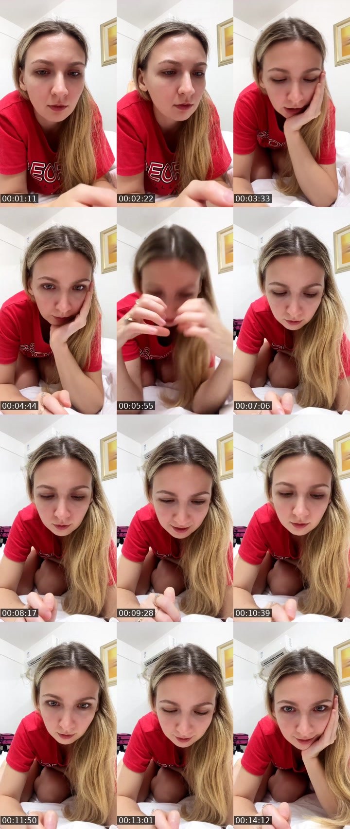 Contact-sheet preview of ♥️EvA🇷🇺's Liveme recording