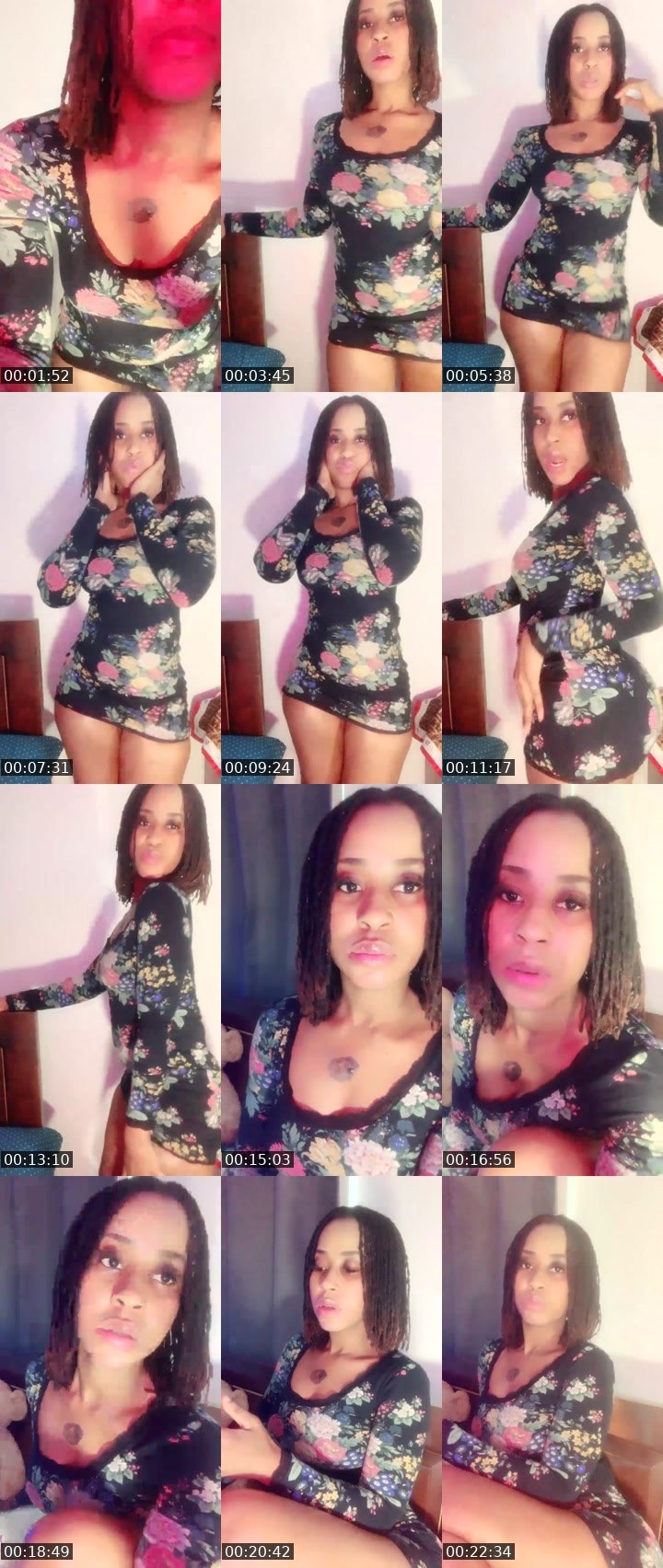 Contact-sheet preview of 🍑Curvy Goddess's Liveme recording