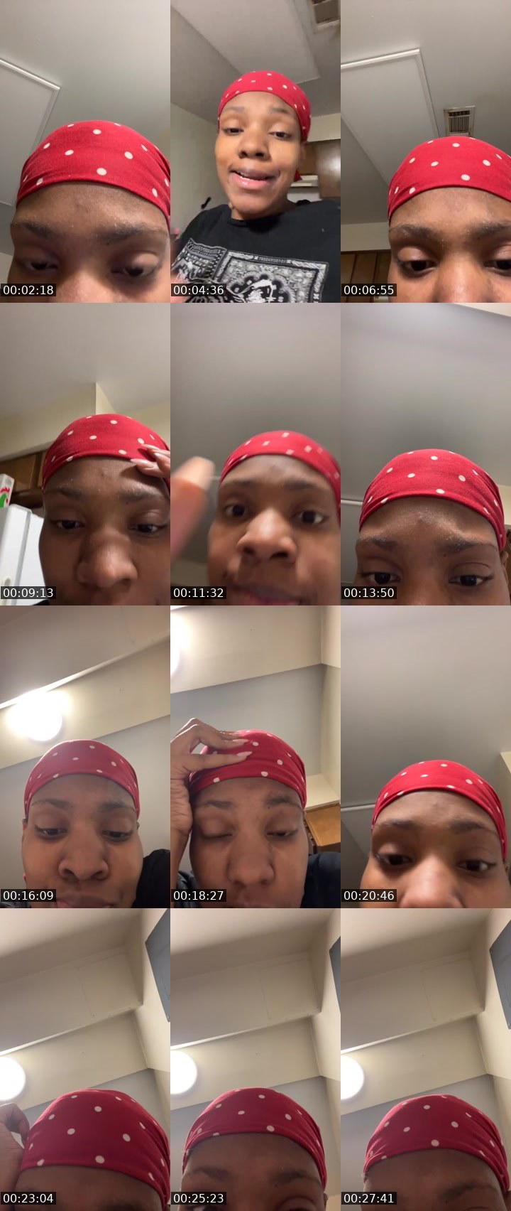 Contact-sheet preview of Babysavsge's Liveme recording