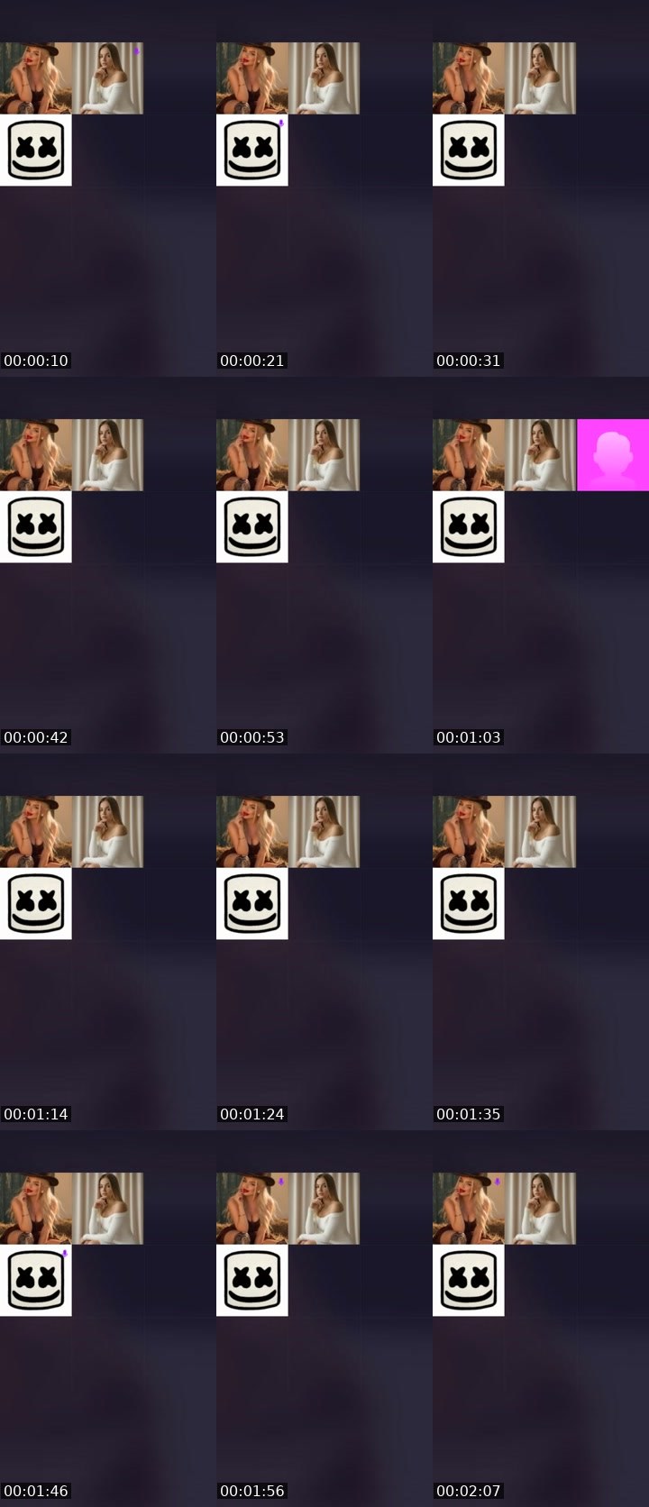 Contact-sheet preview of 𓆩👑⃤ NØ𝟭 ⃤👑𓆪's Liveme recording