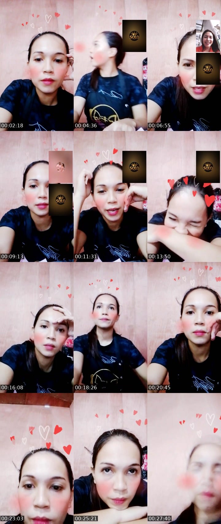 Contact-sheet preview of JulieThaGreat👿's Liveme recording