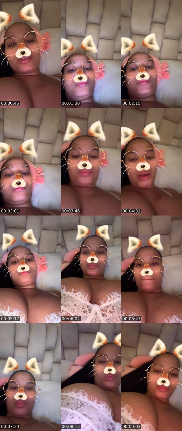 Contact-sheet preview of 🌈🃏DEVORA😏🍒's Liveme recording