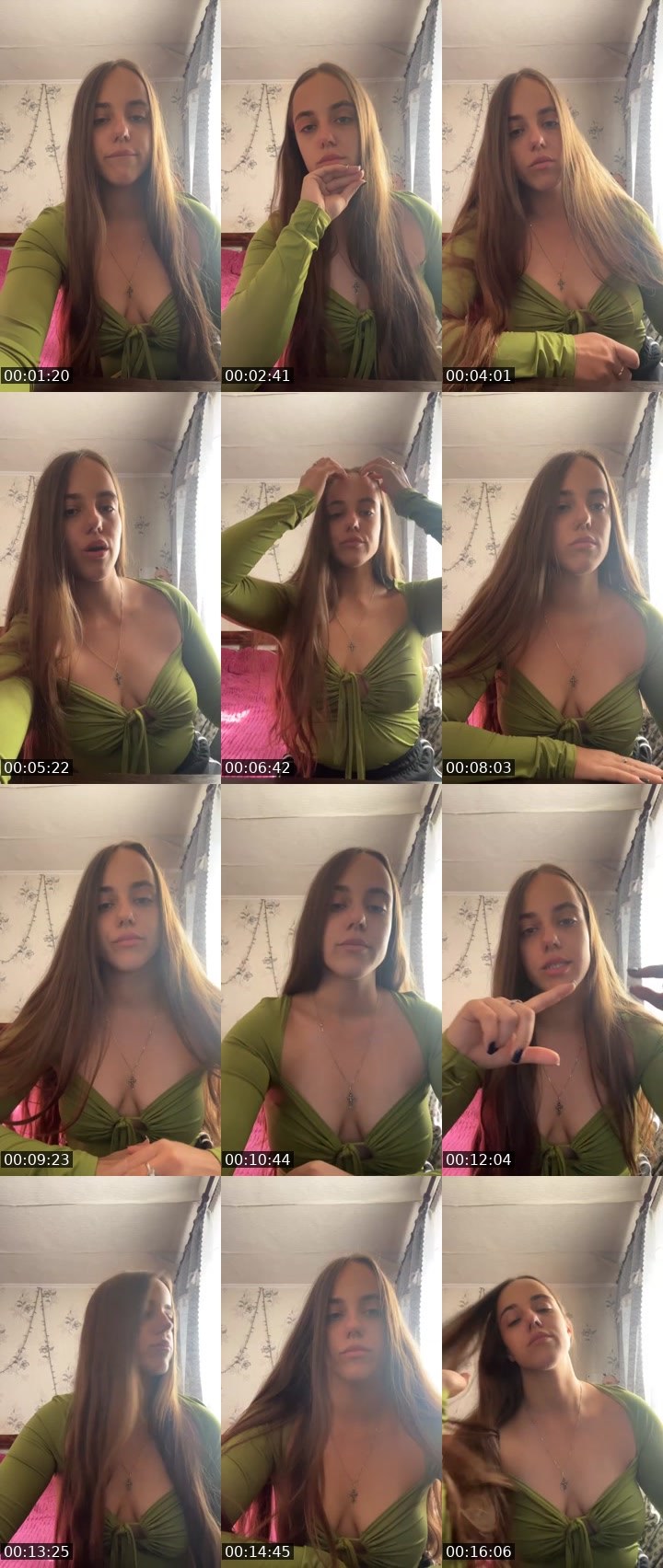 Contact-sheet preview of Dashka 🪽☺️'s Liveme recording