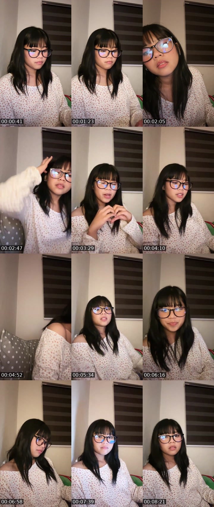 Contact-sheet preview of 👸🏻 Jinx 🧙🏻‍♀️'s Liveme recording