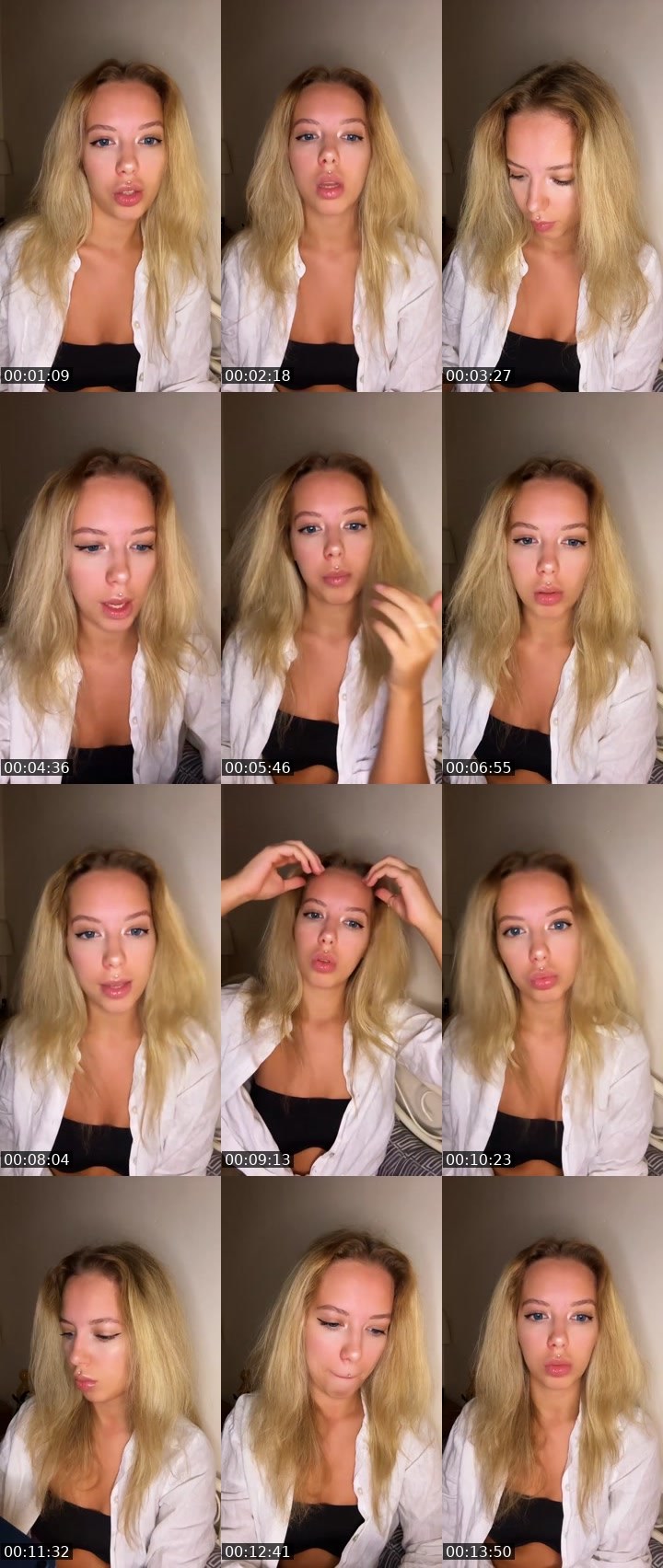 Contact-sheet preview of MaRy🐾🇺🇦's Liveme recording