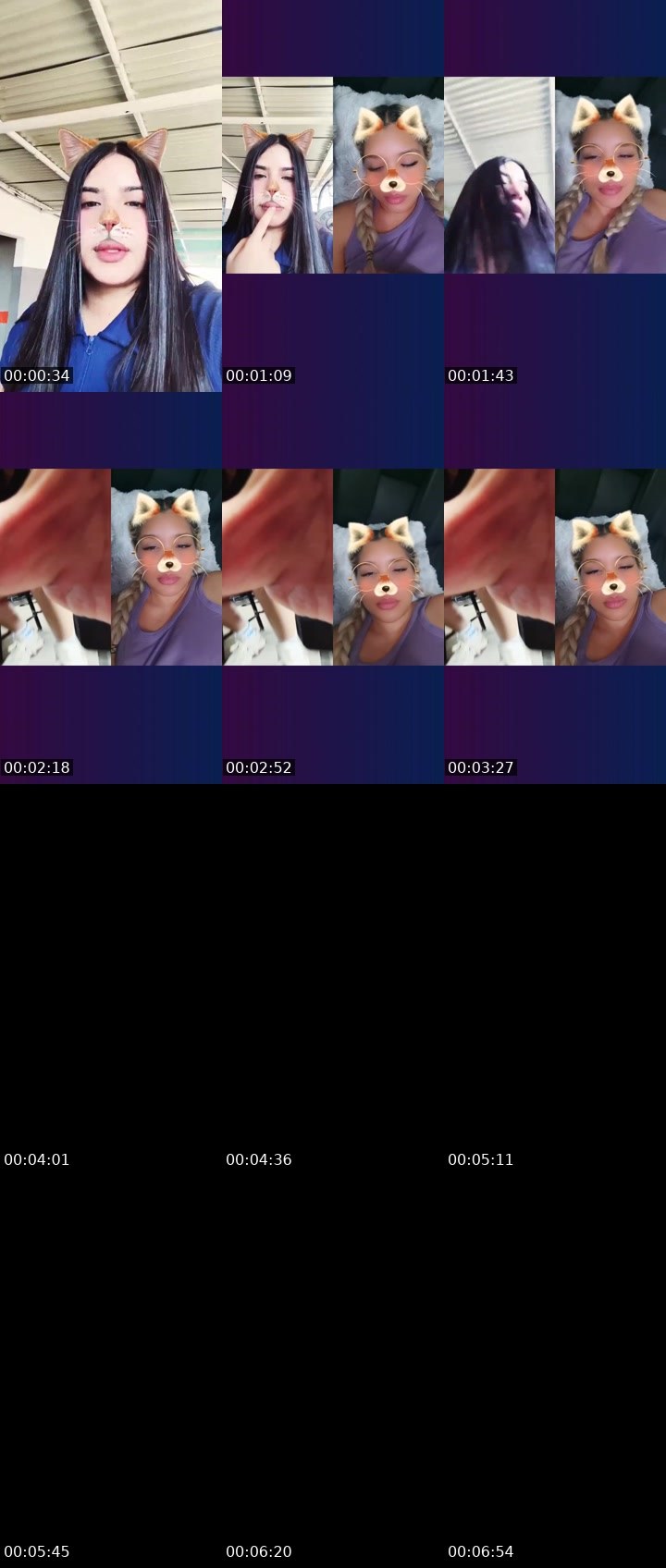 Contact-sheet preview of 👑⃤ Danielita🐇's Liveme recording