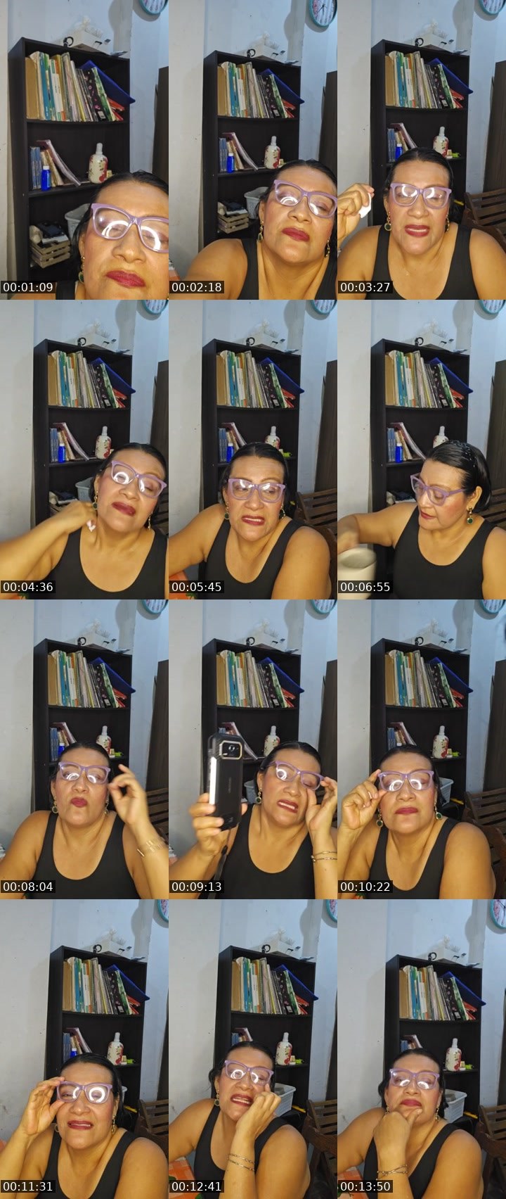 Contact-sheet preview of 🌈♦️ CELESTE@1❄'s Liveme recording