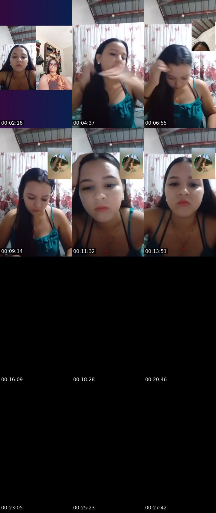 Contact-sheet preview of 🍃👸🏻Xara🌼's Liveme recording