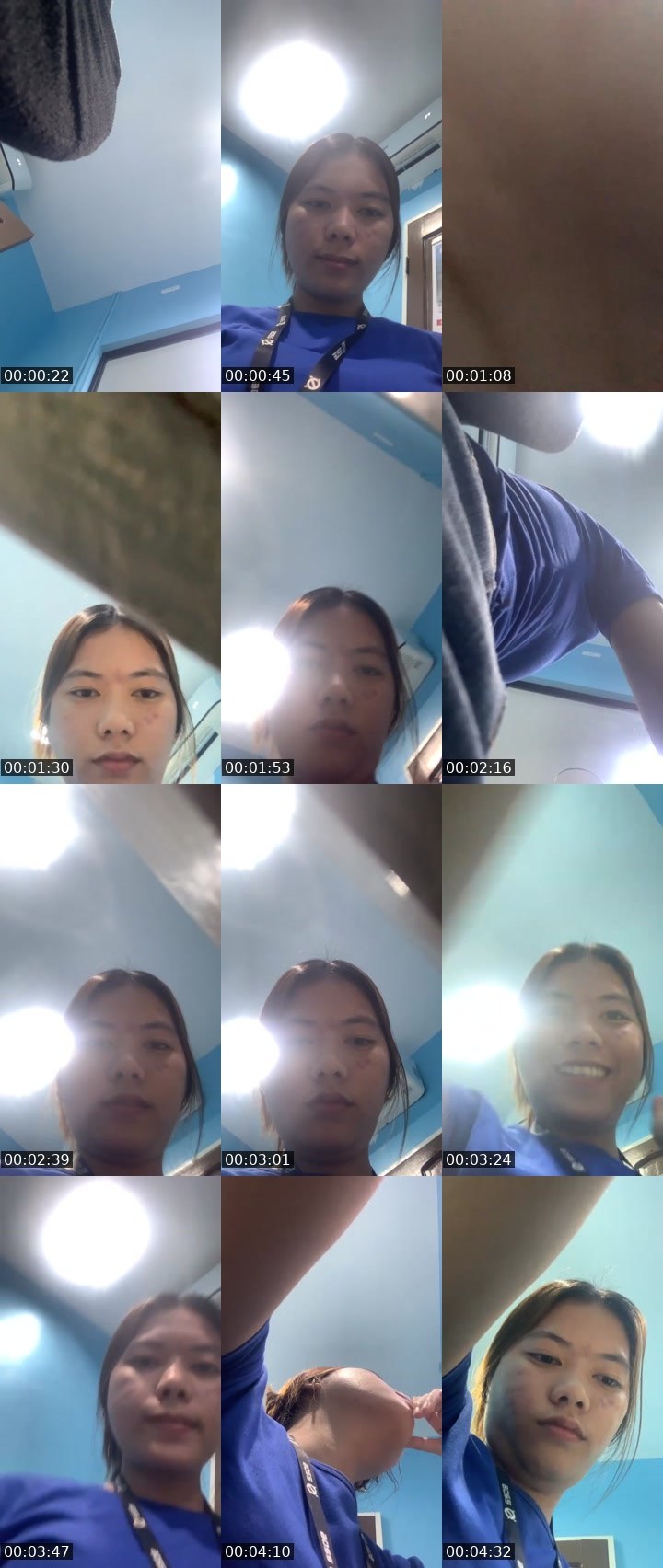 Contact-sheet preview of 👸Scarlet-Faye🐝's Liveme recording