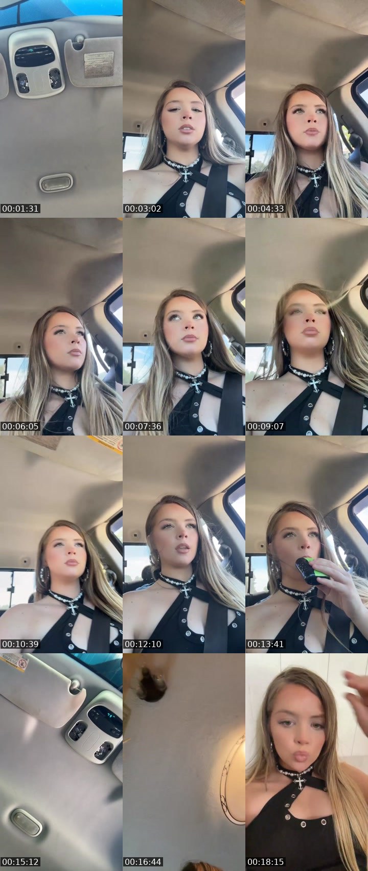 Contact-sheet preview of 🔥QueenDuckMf🔥's Liveme recording