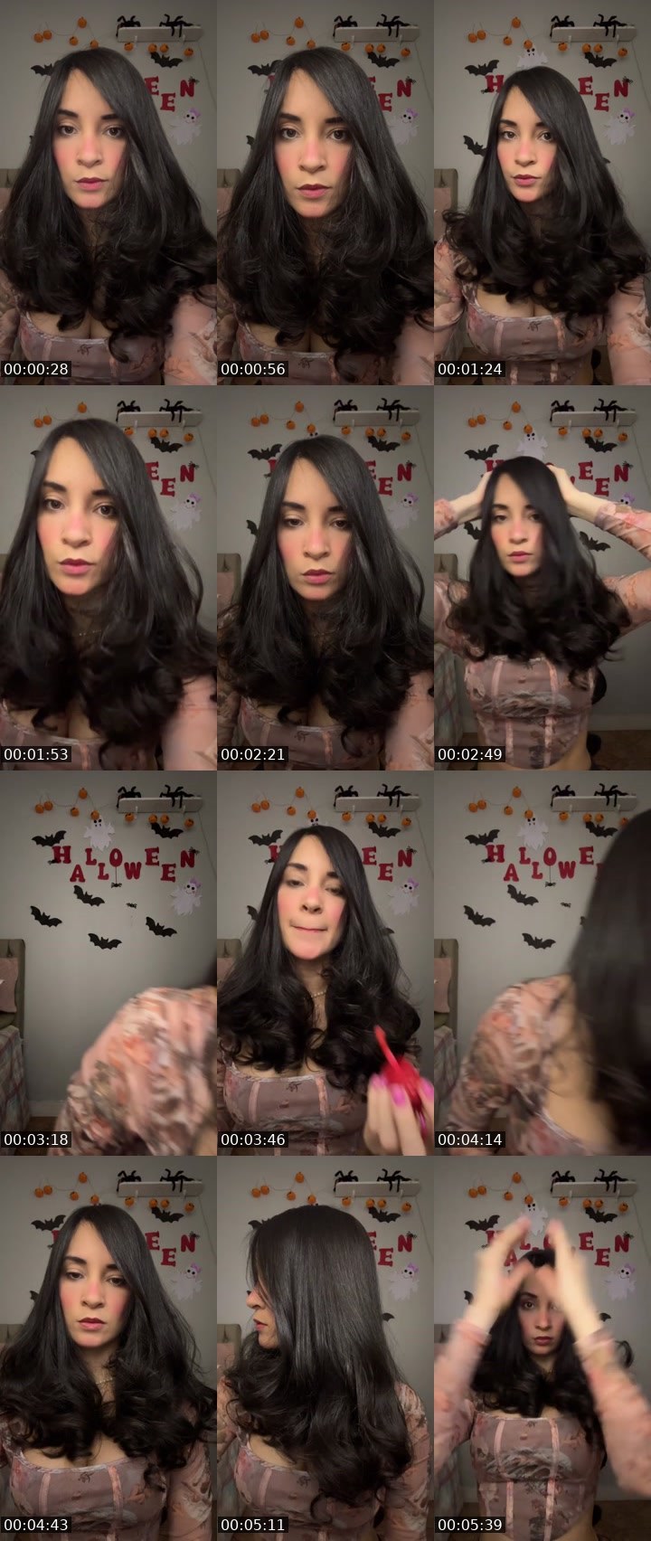Contact-sheet preview of 🫧🐆Mandy 🧸✨'s Liveme recording