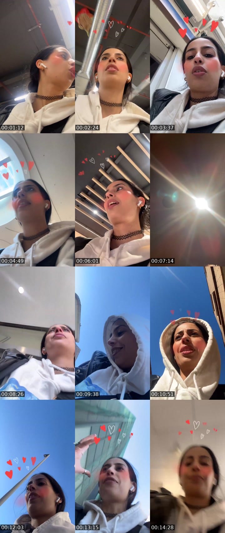 Contact-sheet preview of 𝐌𝐘𝐒𝐓𝐄𝐑𝐘 🐝's Liveme recording