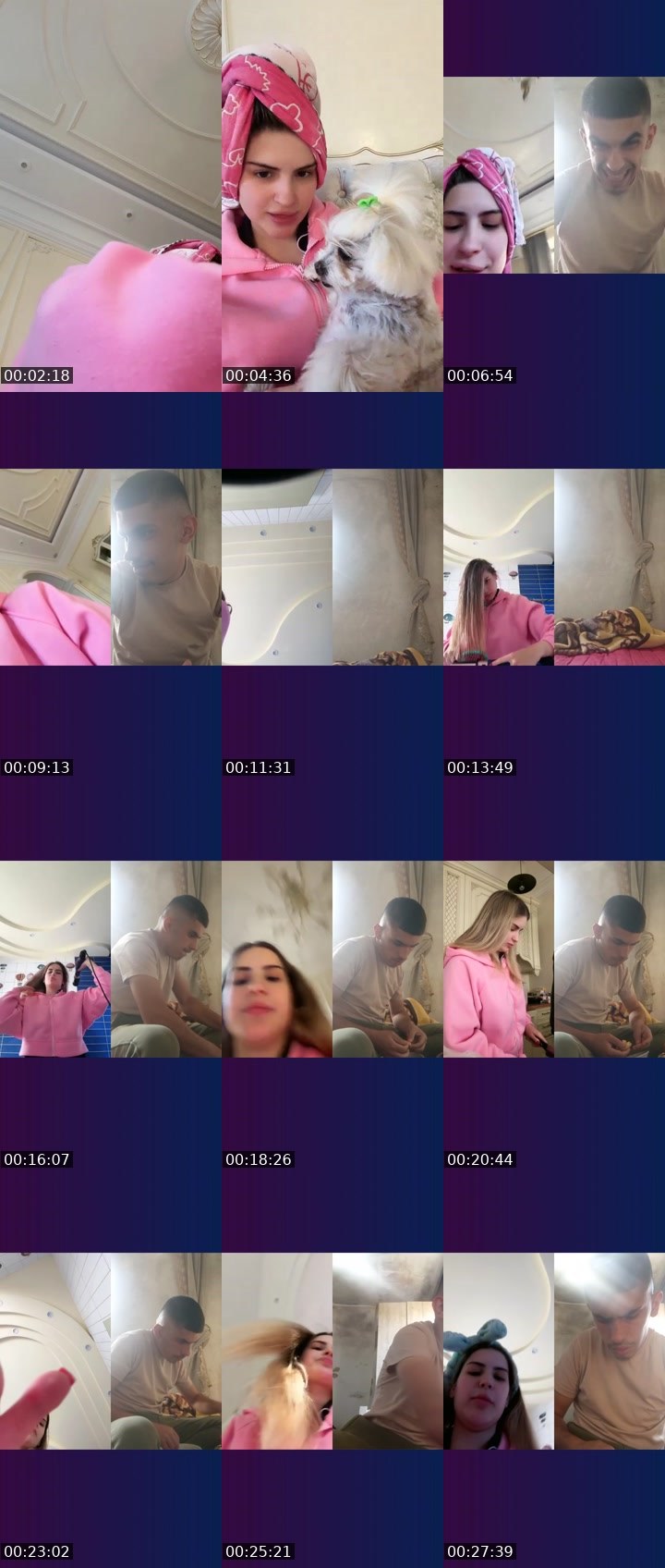 Contact-sheet preview of Lovely_kitty's Liveme recording