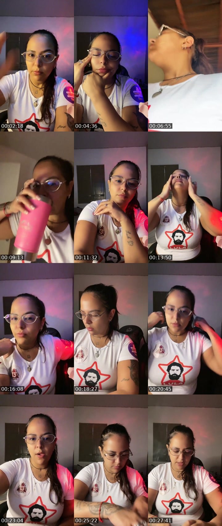 Contact-sheet preview of 🔥⃤ 𝐌aɱaƈιta ♦️'s Liveme recording