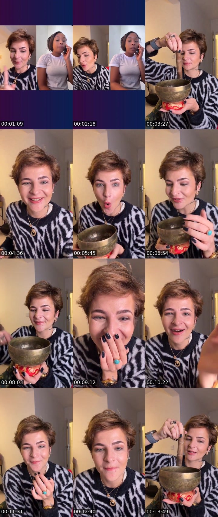 Contact-sheet preview of ❤️Buba❤️'s Liveme recording