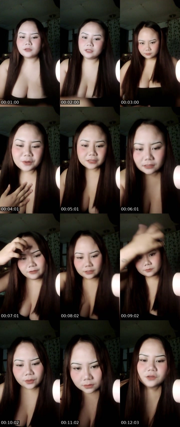 Contact-sheet preview of ᴵᴬ💎Gelaaaix🌷's Liveme recording