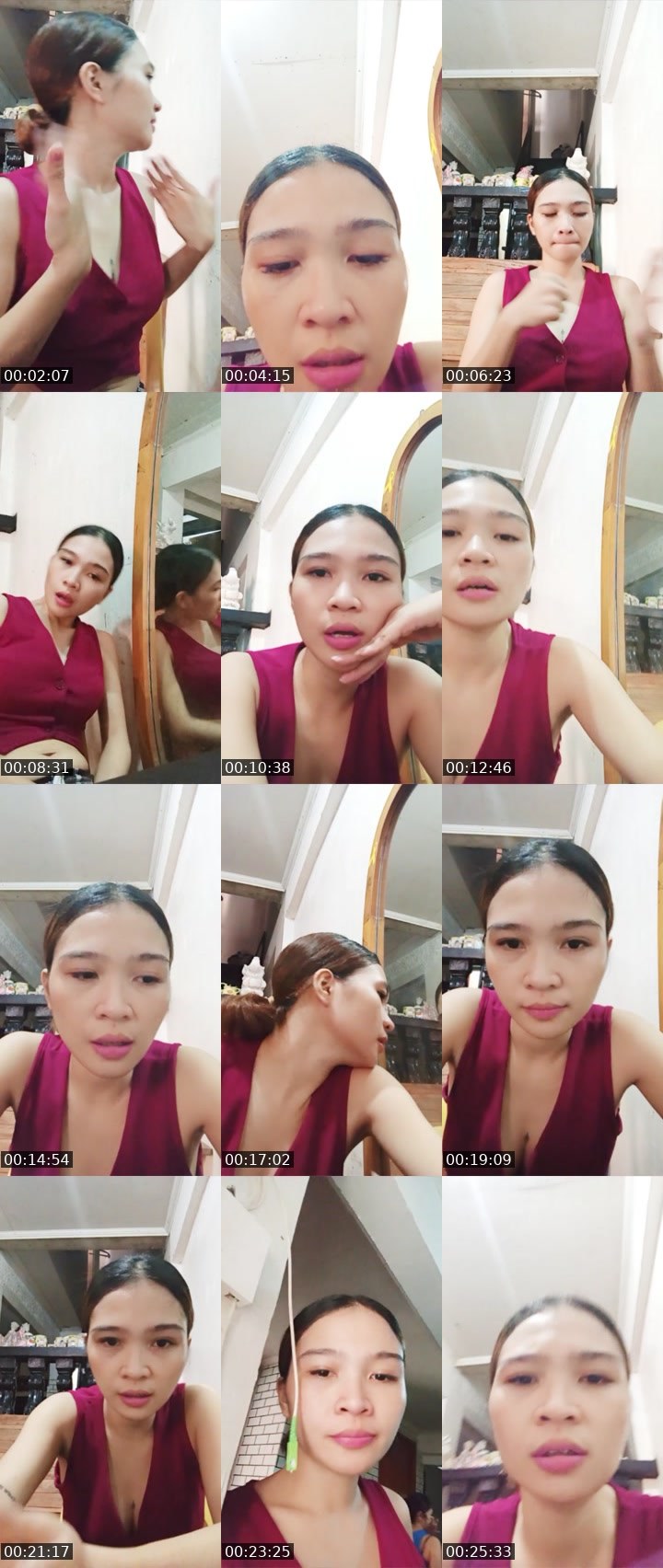 Contact-sheet preview of 👸🏻Havana🫧's Liveme recording
