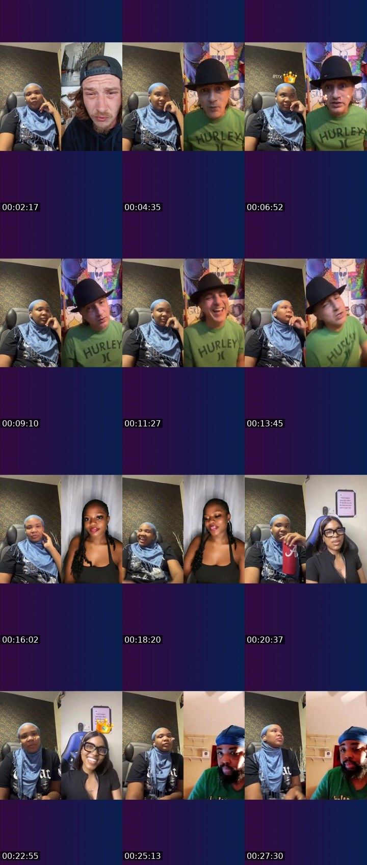 Contact-sheet preview of 💉ʂıɱ℘ʅıƈıɬყ🩺's Liveme recording