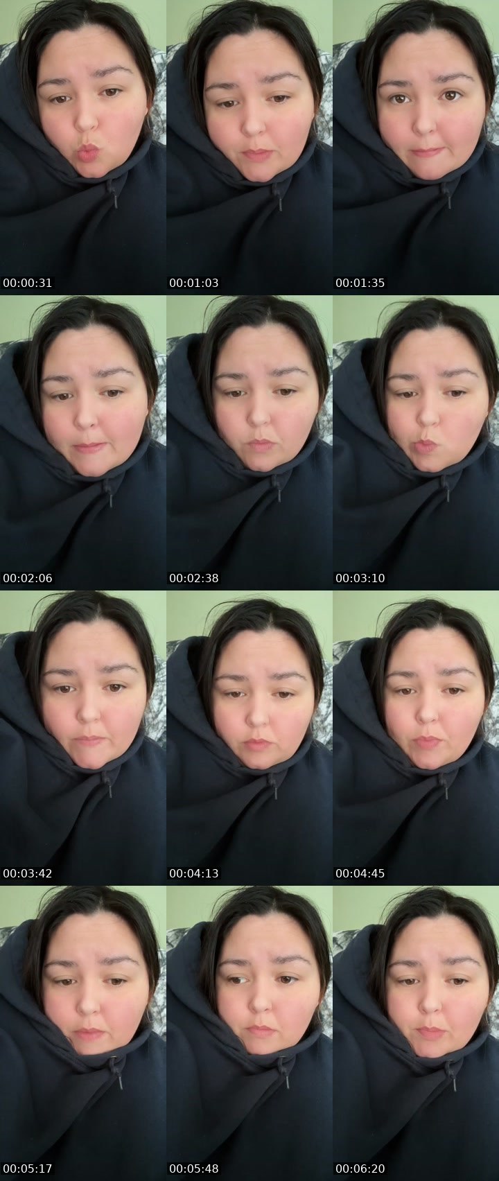 Contact-sheet preview of Fairy360's Liveme recording