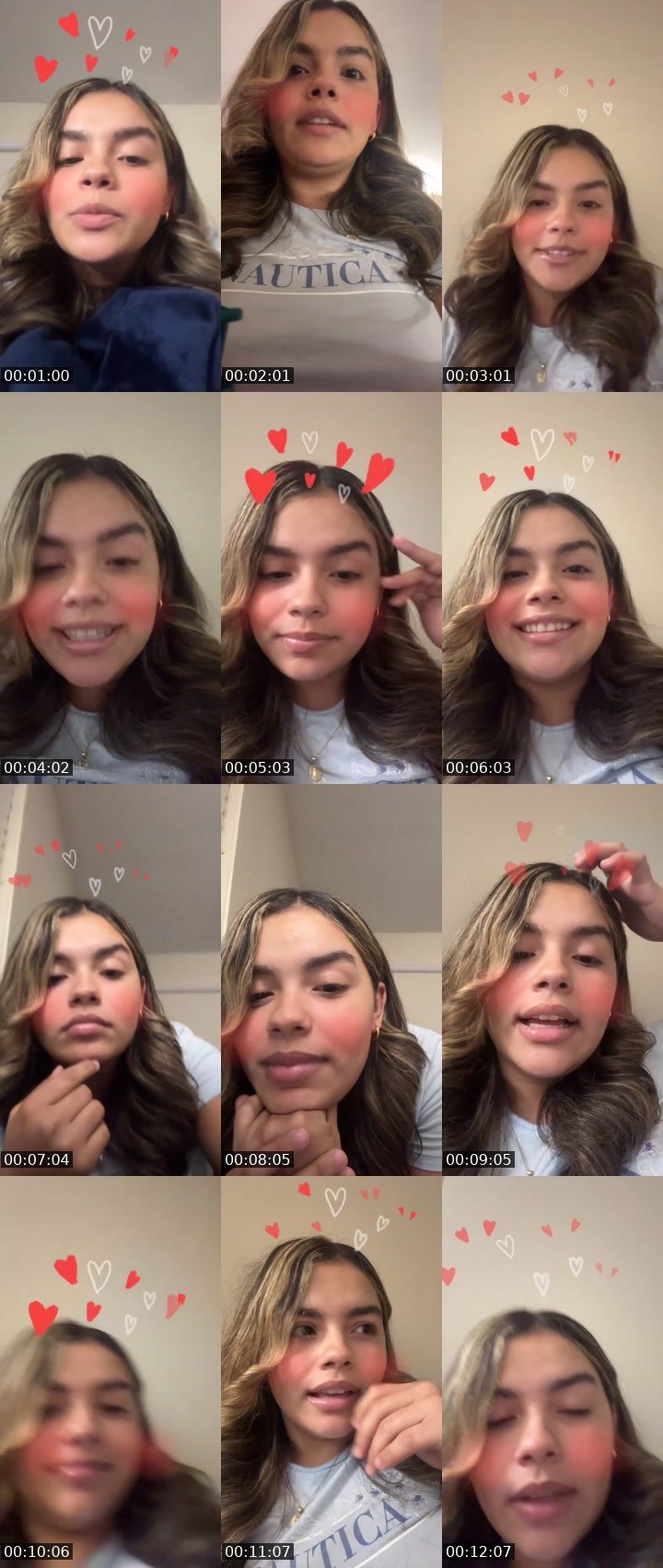 Contact-sheet preview of jahri__'s Liveme recording