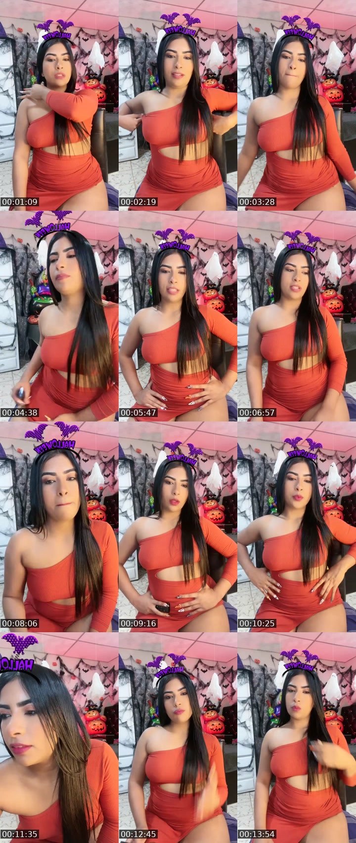 Contact-sheet preview of ☁️Ms. April🔮💯's Liveme recording