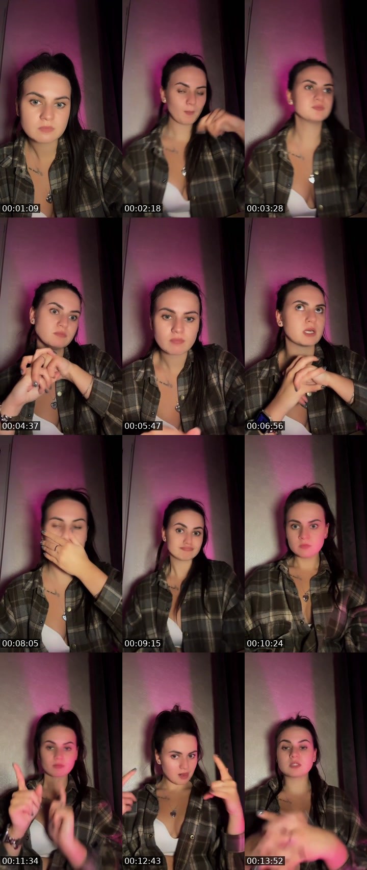 Contact-sheet preview of katie_belle 🌸's Liveme recording
