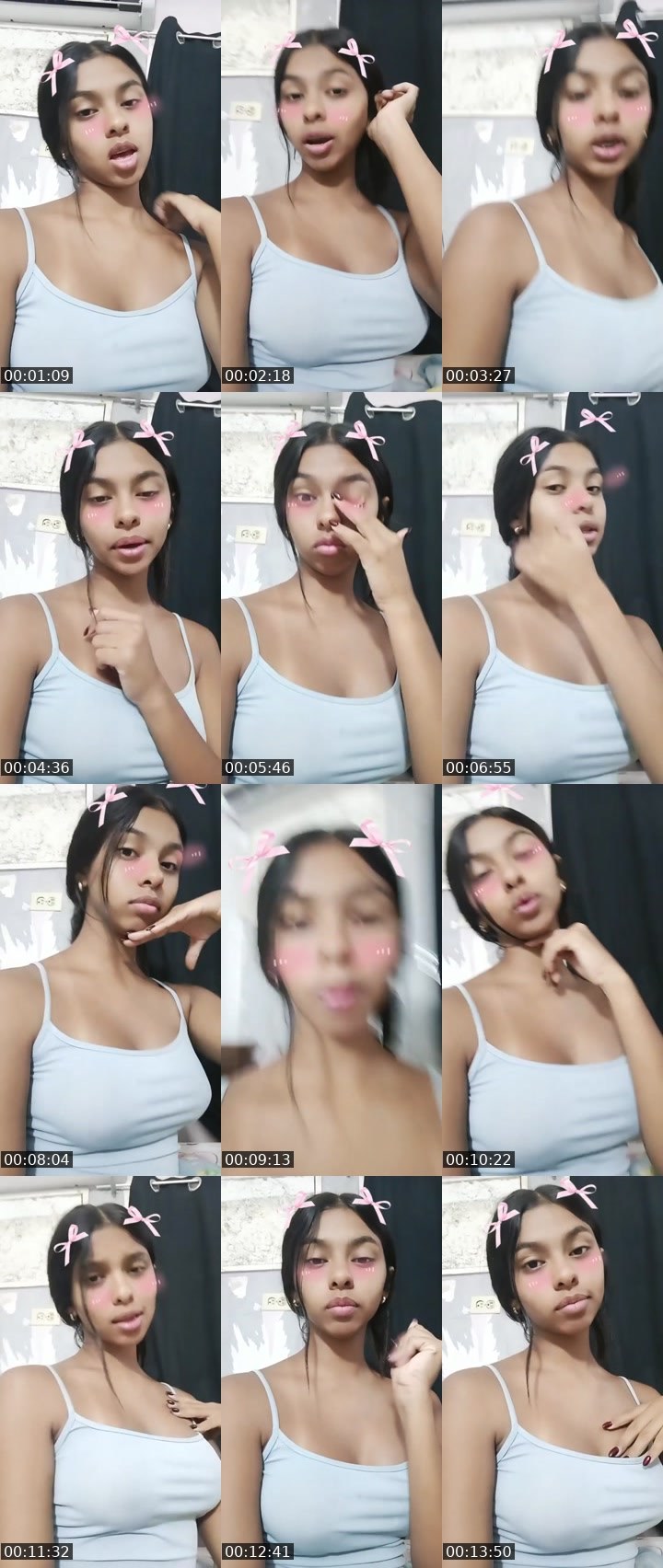 Contact-sheet preview of cam3's Liveme recording