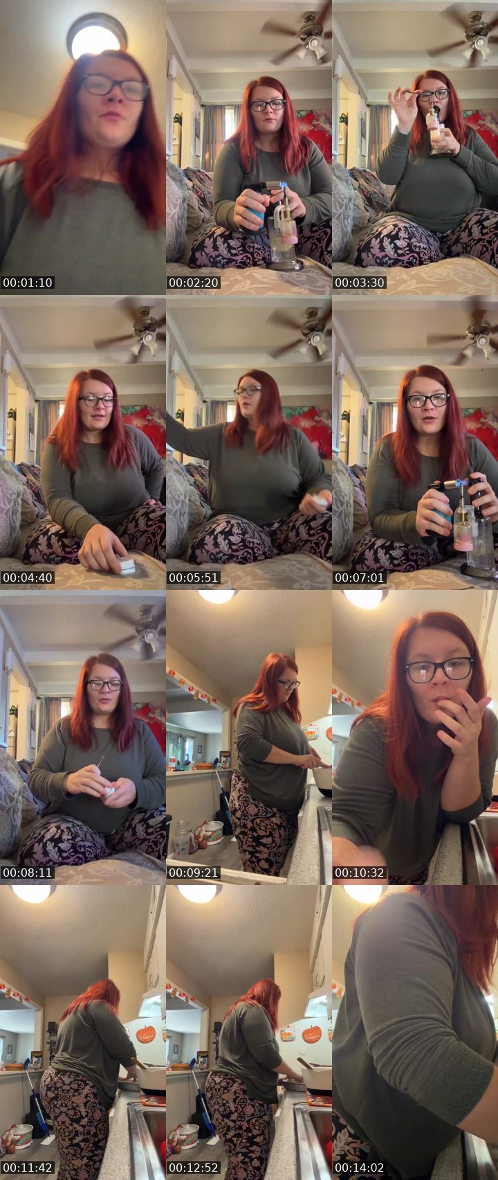 Contact-sheet preview of ChillMama98's Liveme recording